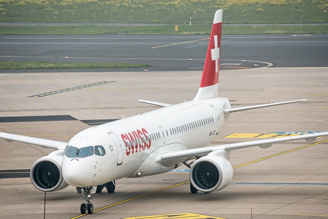 HB-JCT Swiss Airbus A220-300