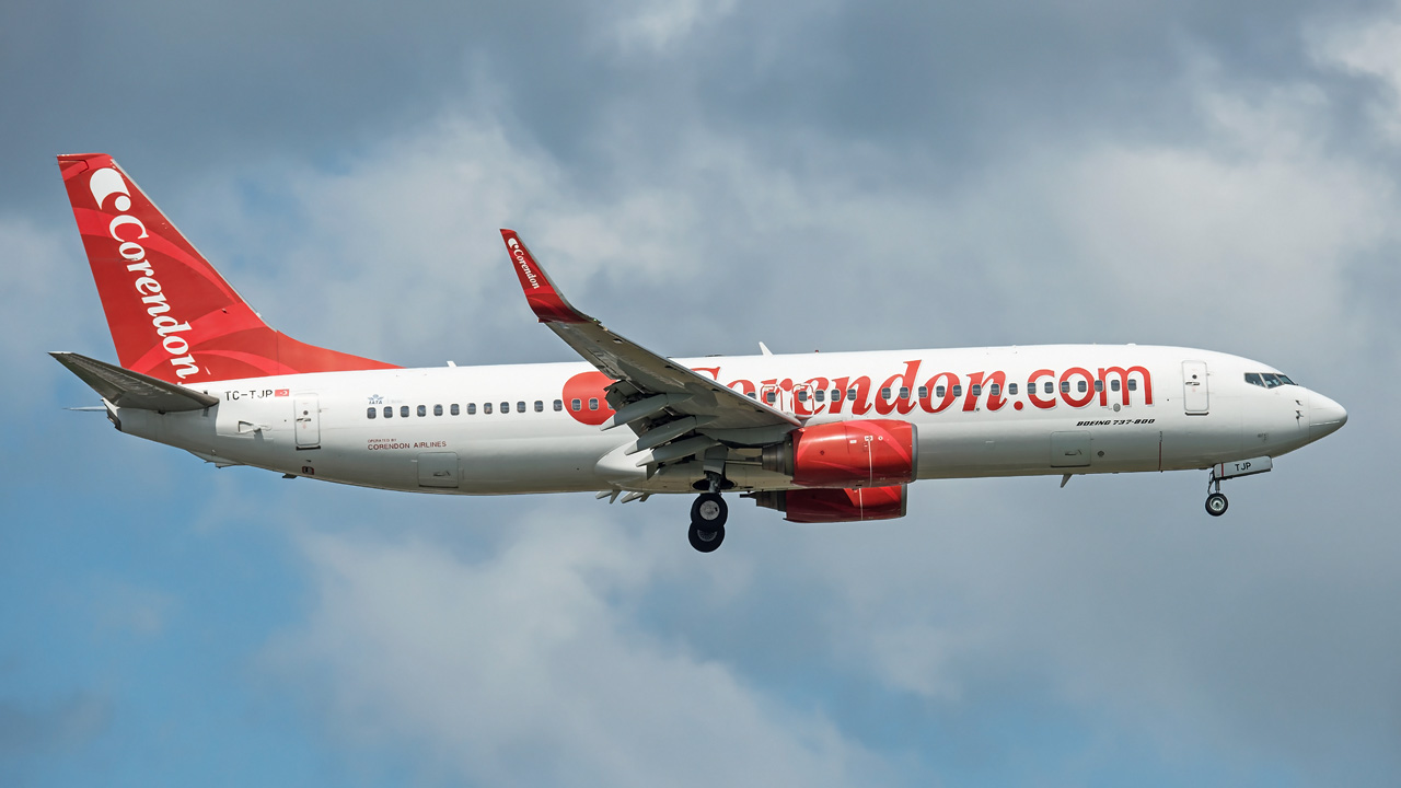 TC-TJP Corendon Airlines Boeing 737-800