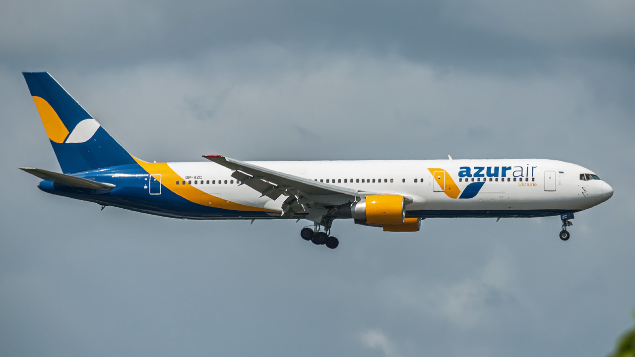 UR-AZC Azur Air Ukraine Boeing 767-300(ER)