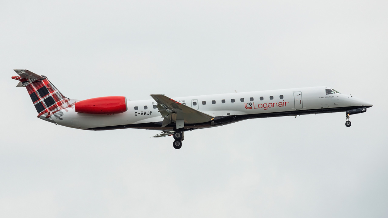 G-SAJF Öoganair Embraer ERJ-145