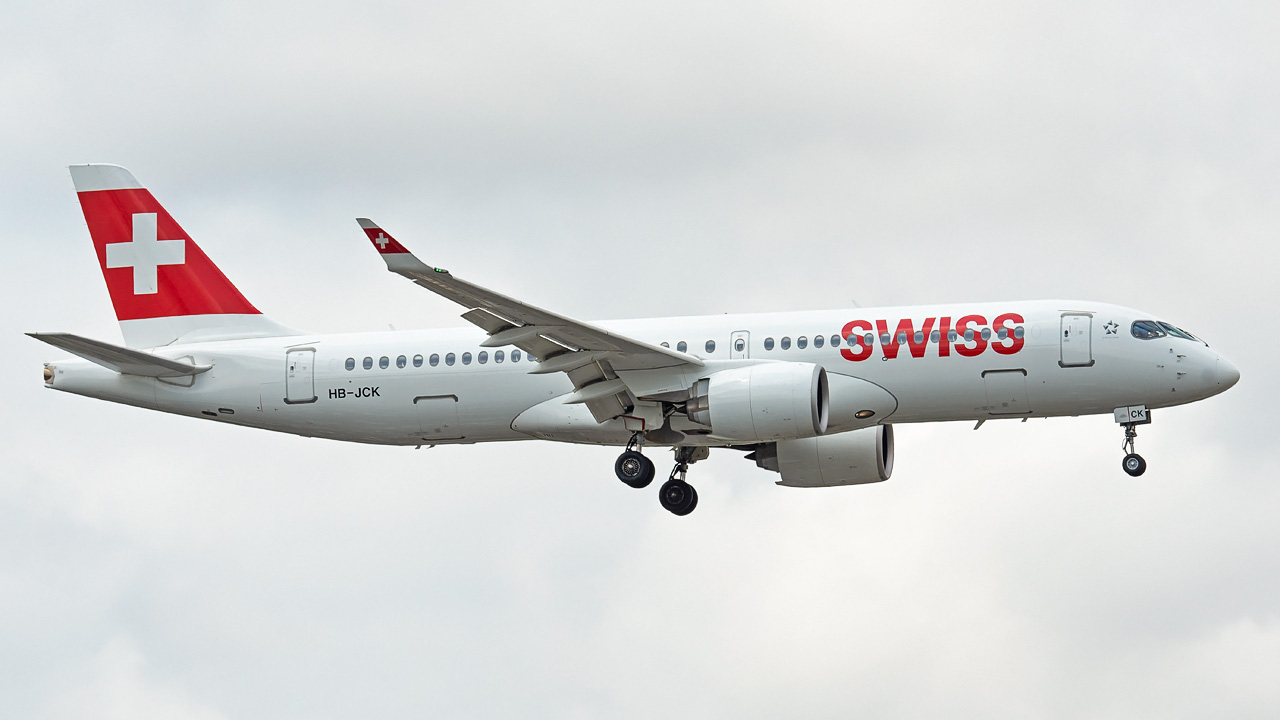 HB-JCK Swiss Airbus A220-300