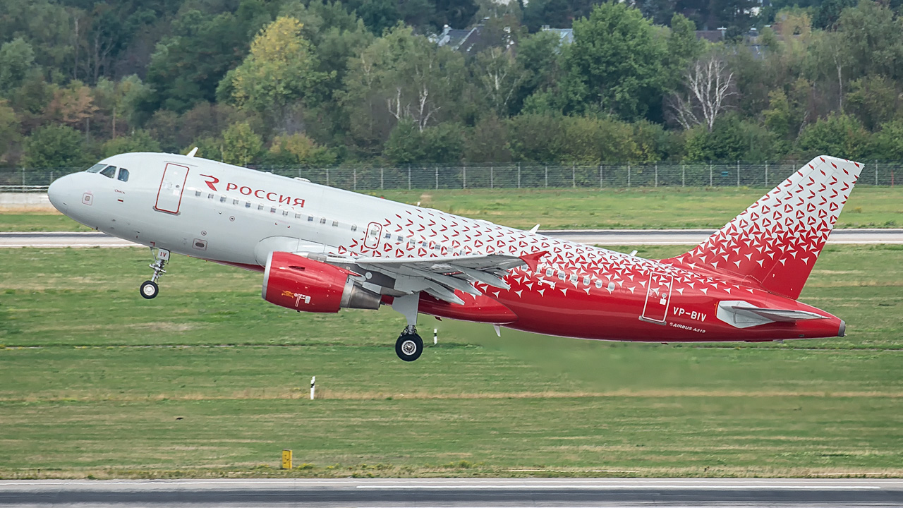 VP-BIV Rossiya Airlines Airbus A319-100