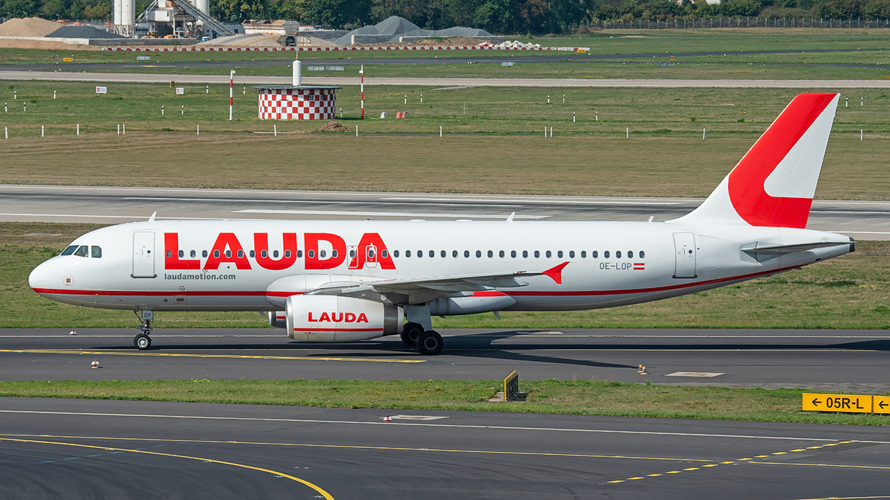 OE-LOP Laudamotion Airbus A320-200