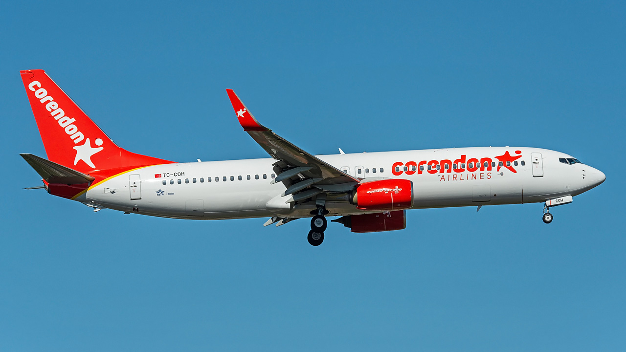 TC-COH Corendon Airlines Boeing 737-800