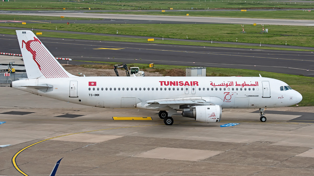 TS-IMM Tunisair Airbus A320-200