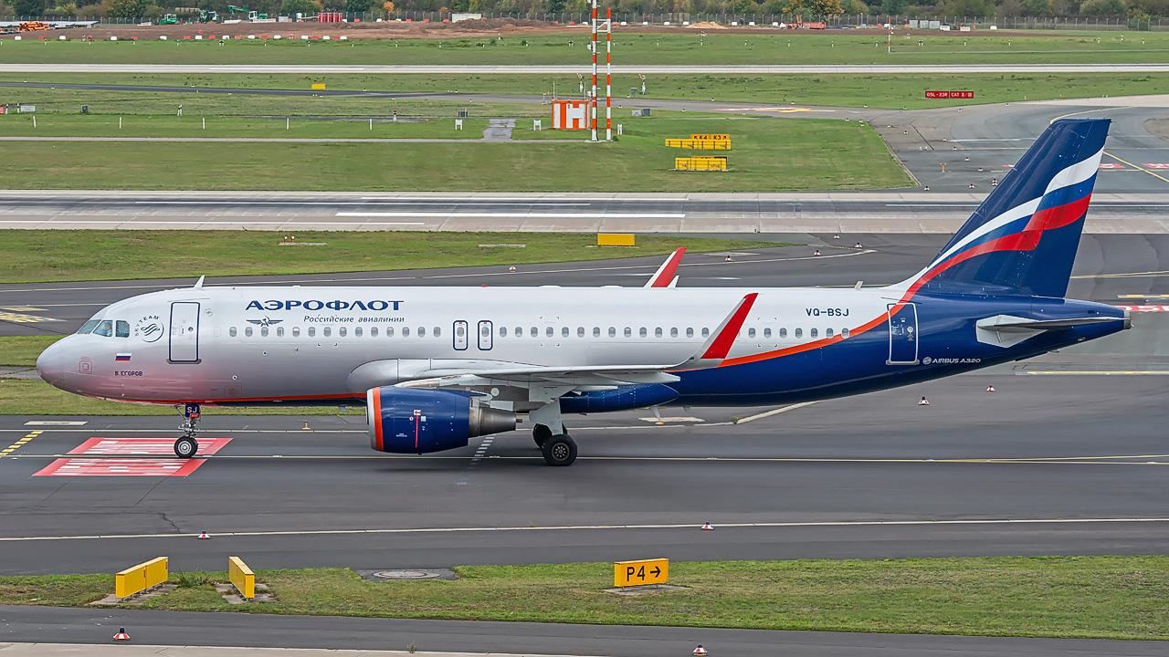 VQ-BSJ Aeroflot Airbus A320-200/S