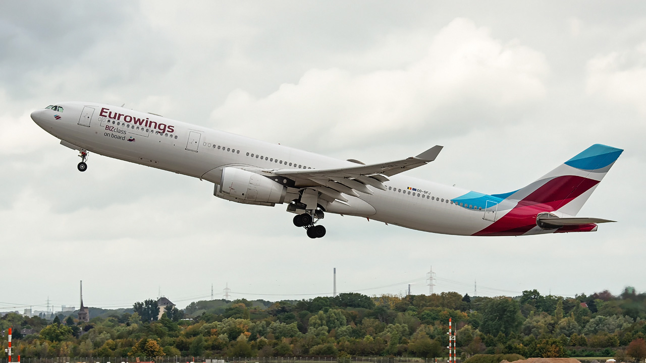 OO-SFJ Eurowings (Brussels Airlines) Airbus A330-300