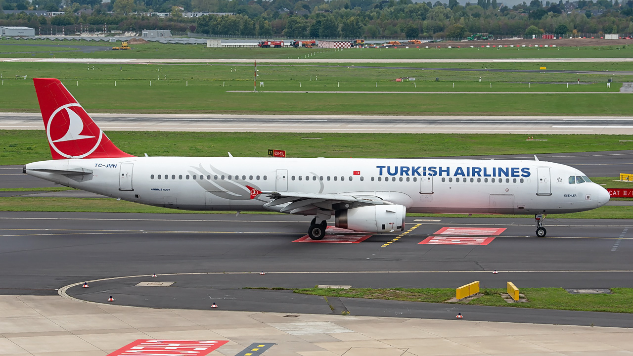TC-JMN Turkish Airlines Airbus A321-200
