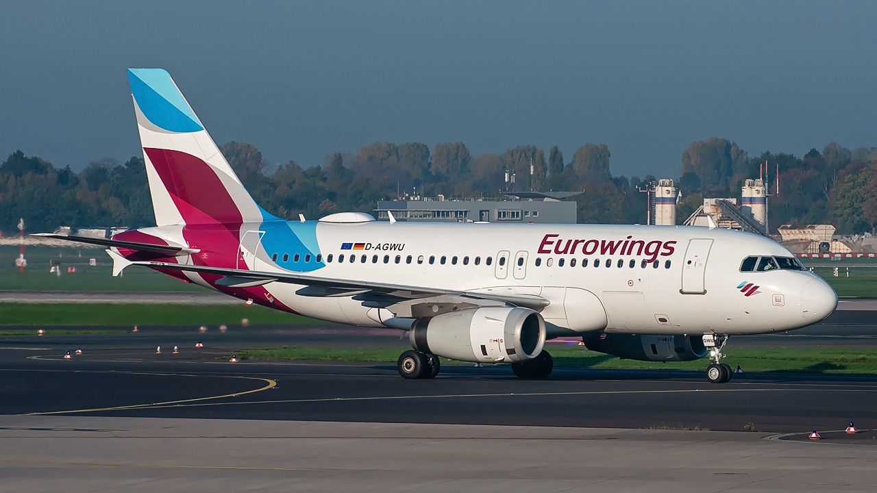 D-AGWU Eurowings Airbus A319-100