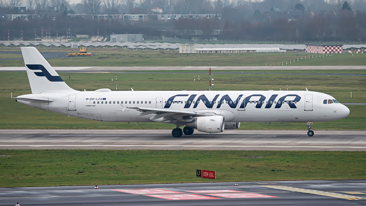 OH-LZA Finnair Airbus A321-200