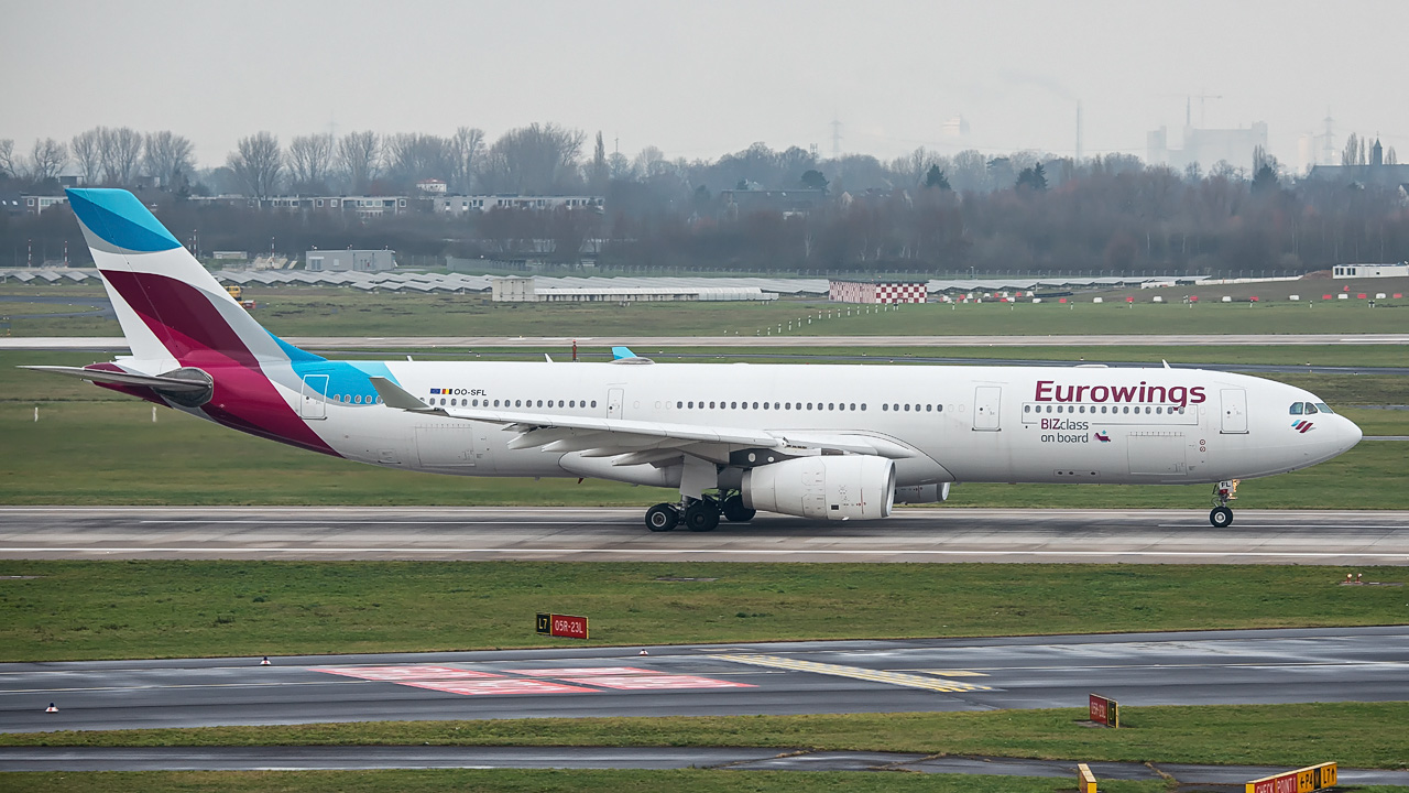OO-SFL Eurowings (Brussels Airlines) Airbus A330-300