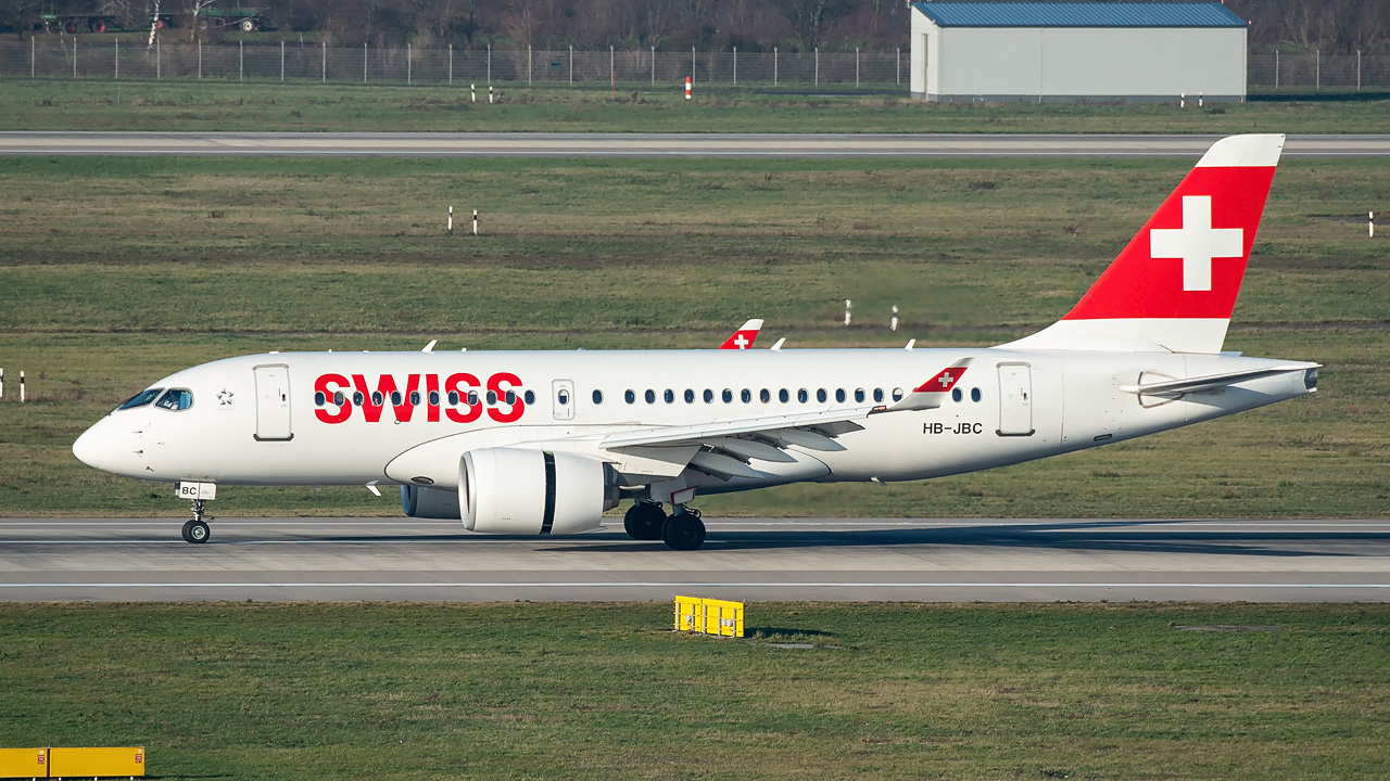 HB-JBC Swiss Airbus A220-100