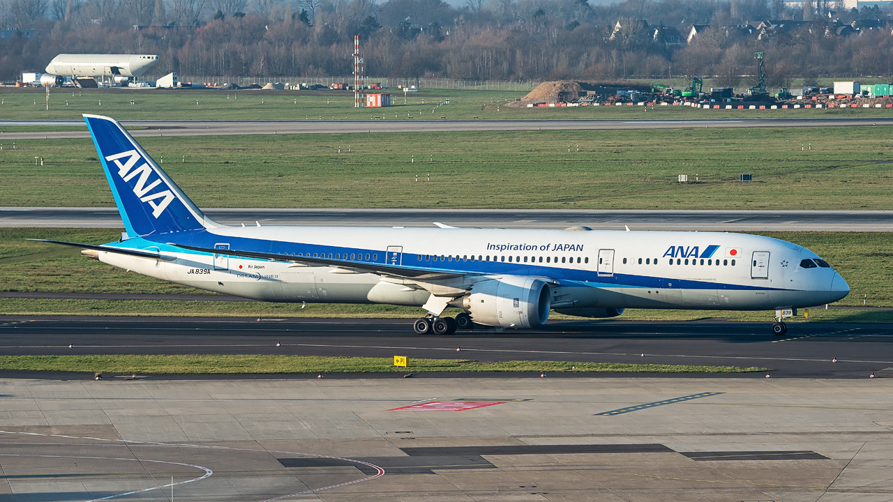 JA839A All Nippon Airways (ANA) Boeing 787-9 Dreamliner