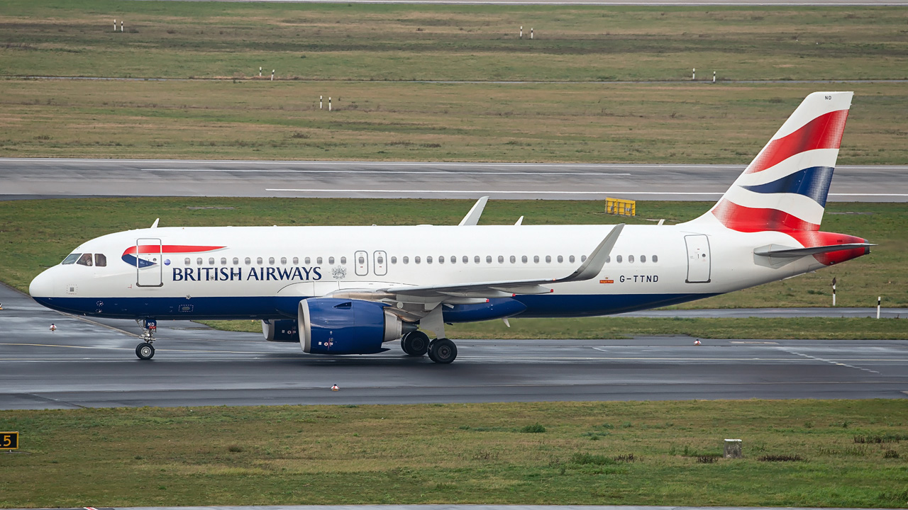 G-TTND British Airways Airbus A320-200neo