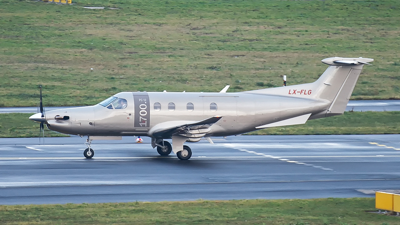 LX-FLG Jetfly Aviation Pilatus PC-12/47E