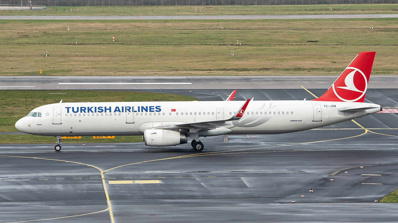 TC-JSM Turkish Airlines Airbus A321-200/S