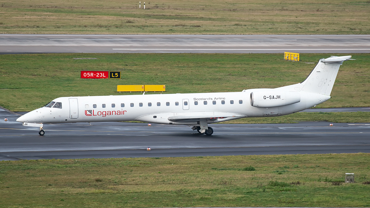 G-SAJH Loganair Embraer ERJ-145