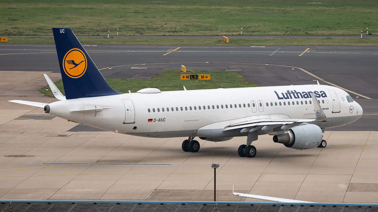 D-AIUC Lufthansa Airbus A320-200/S