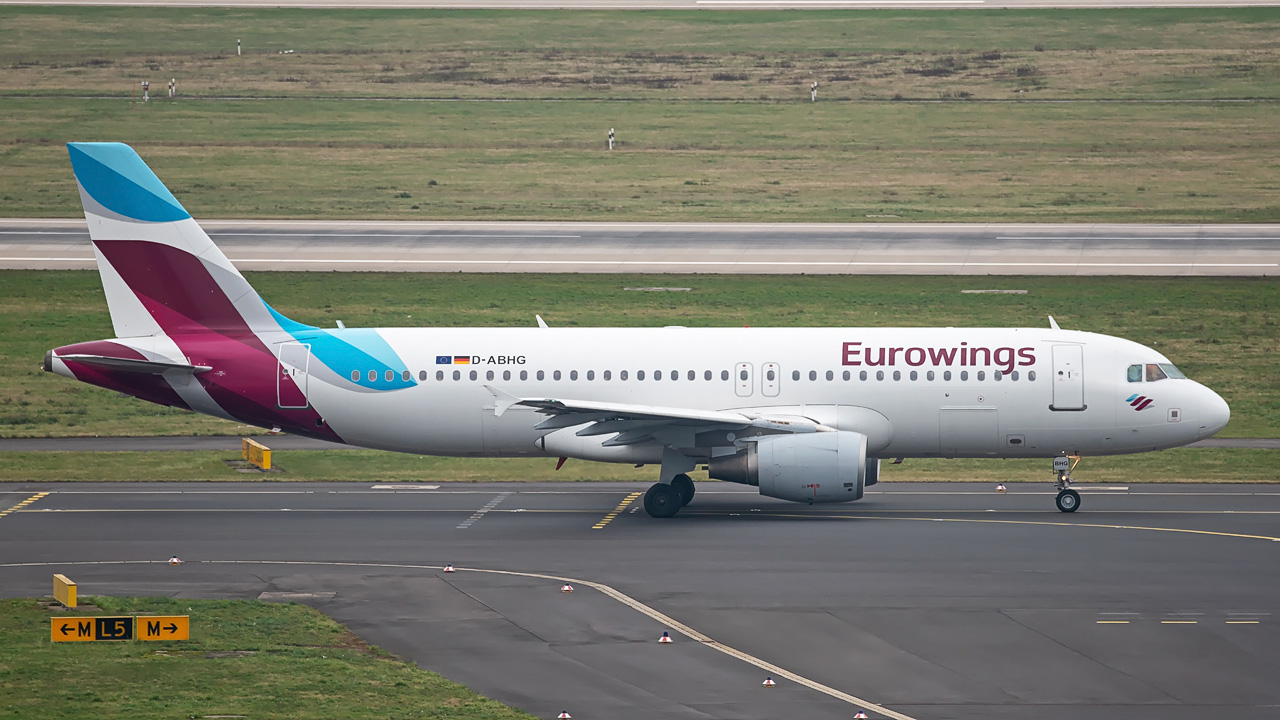D-ABHG Eurowings Airbus A320-200