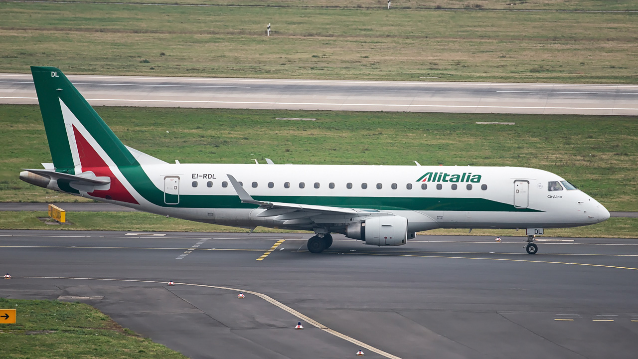 EI-RDL Alitalia Ebraer ERJ-175