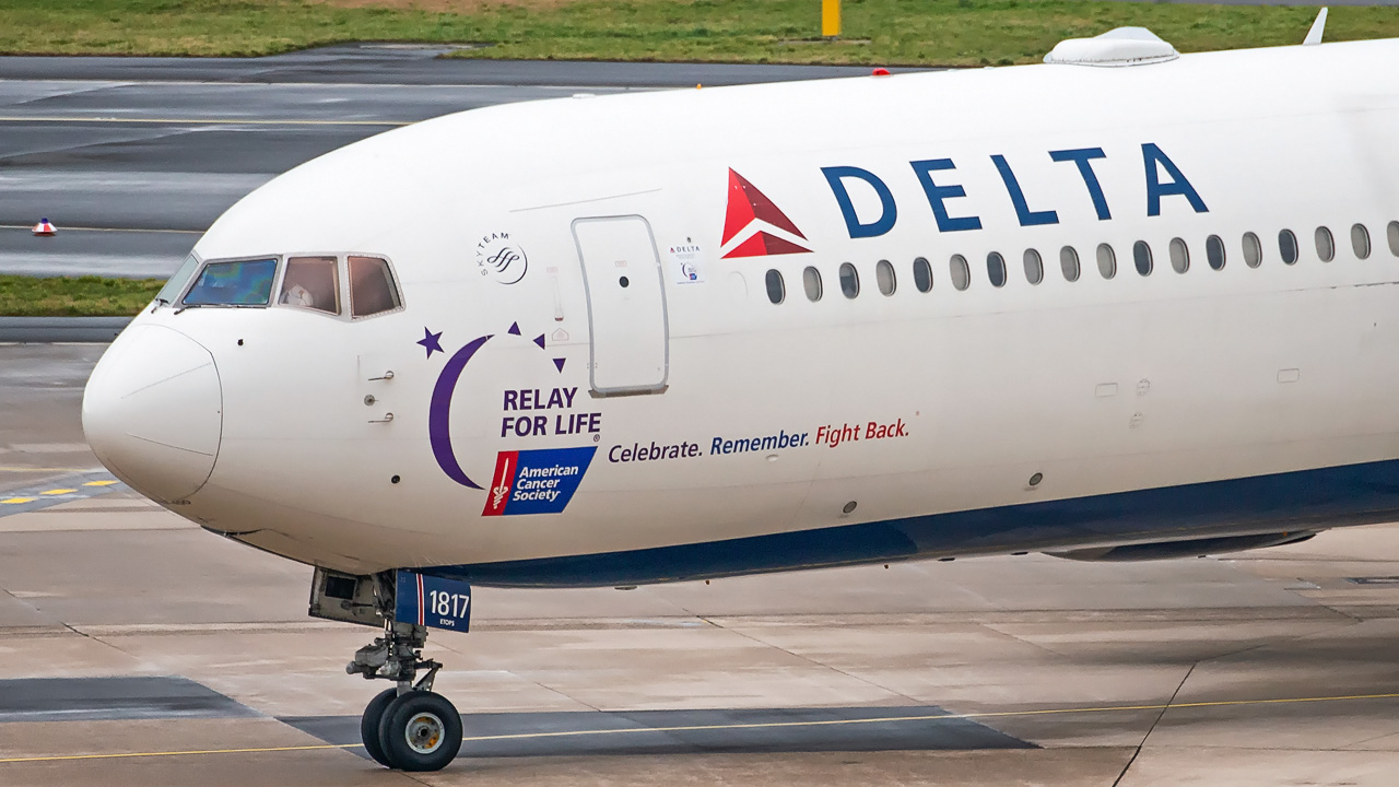 N841MH Delta Airlines Boeing 767-400(ER)