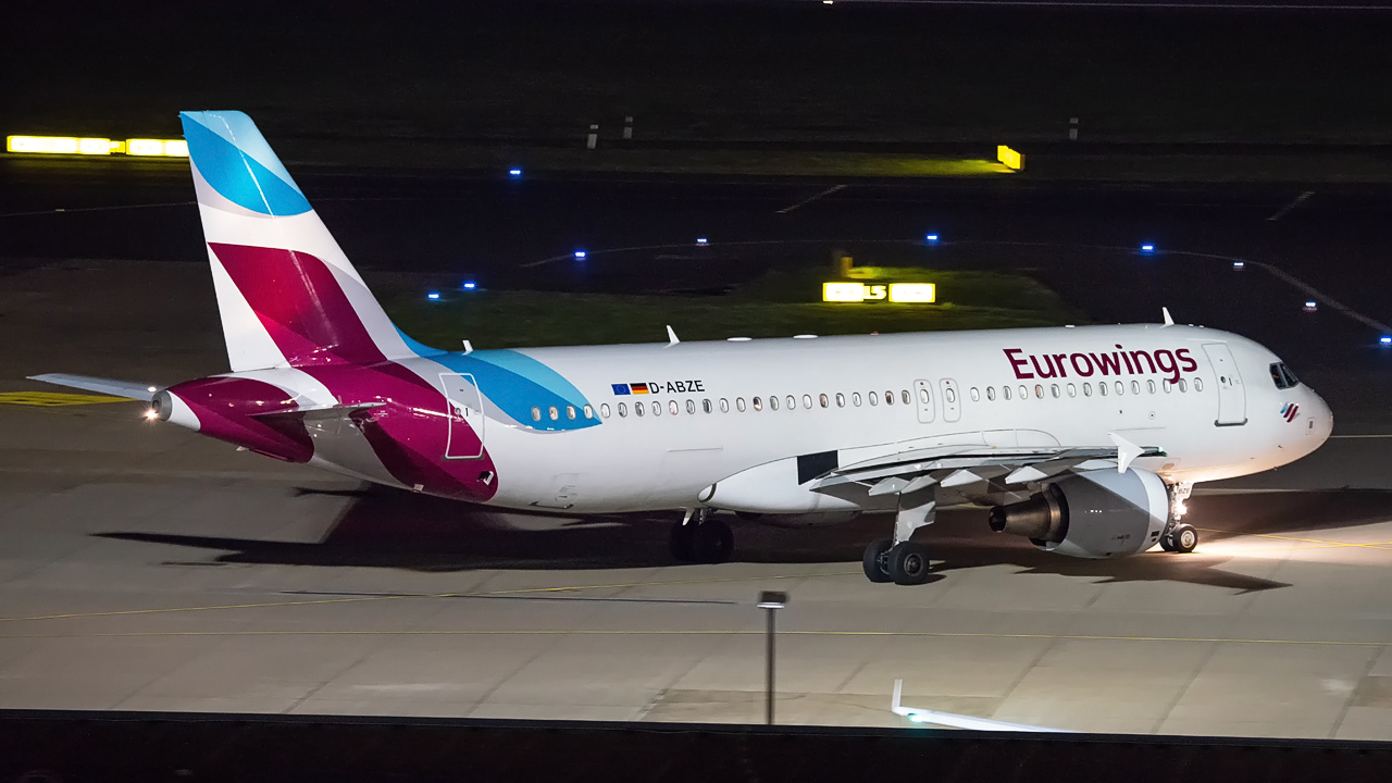 D-ABZE Eurowings Airbus A320-200