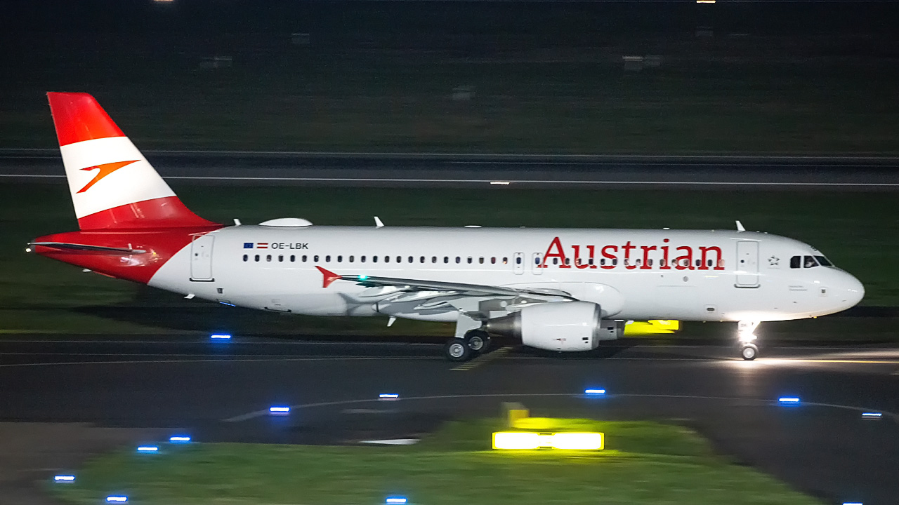 OE-LBK Austrian AIrlines Airbus A320-200