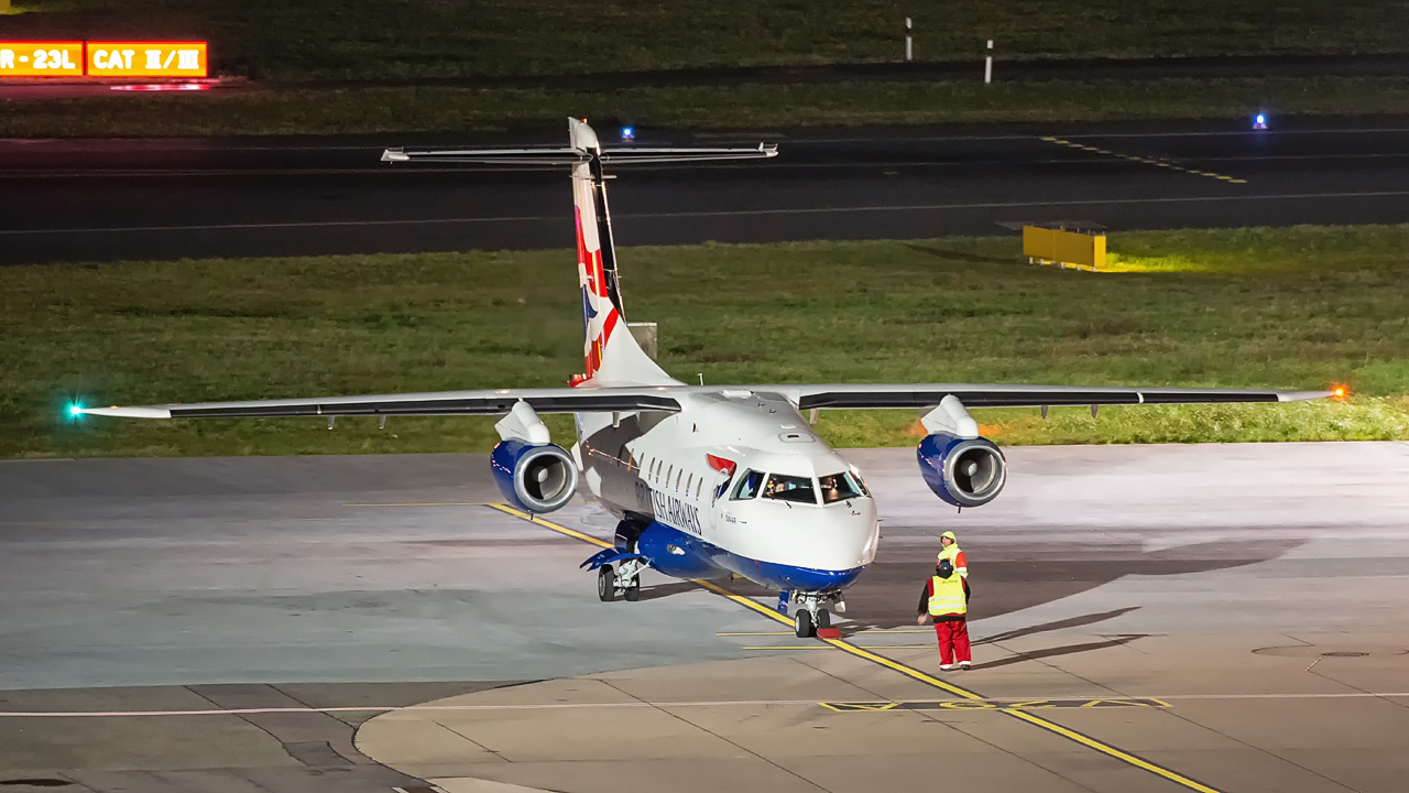 OY-NCP British Airways (Sun-Air of Scandinavia) Dornier Do-328Jet-300