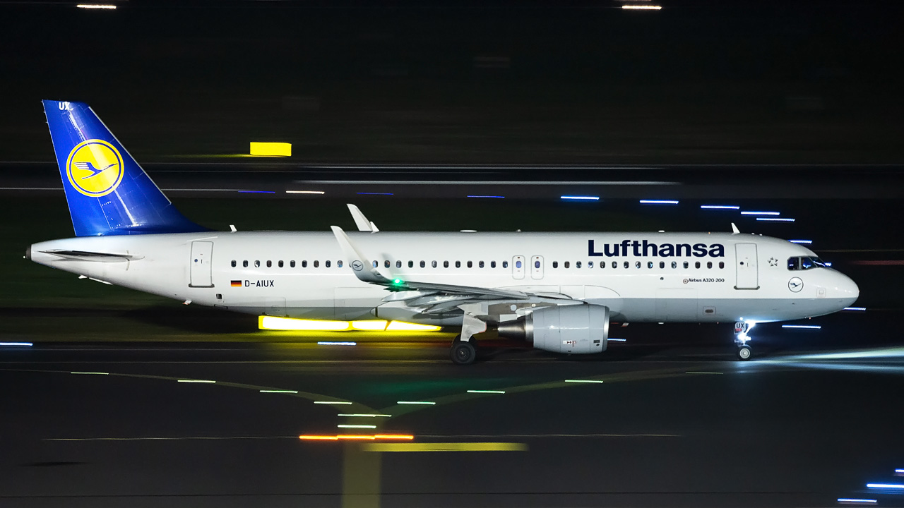 D-AIUX Lufthansa Airbus A320-200