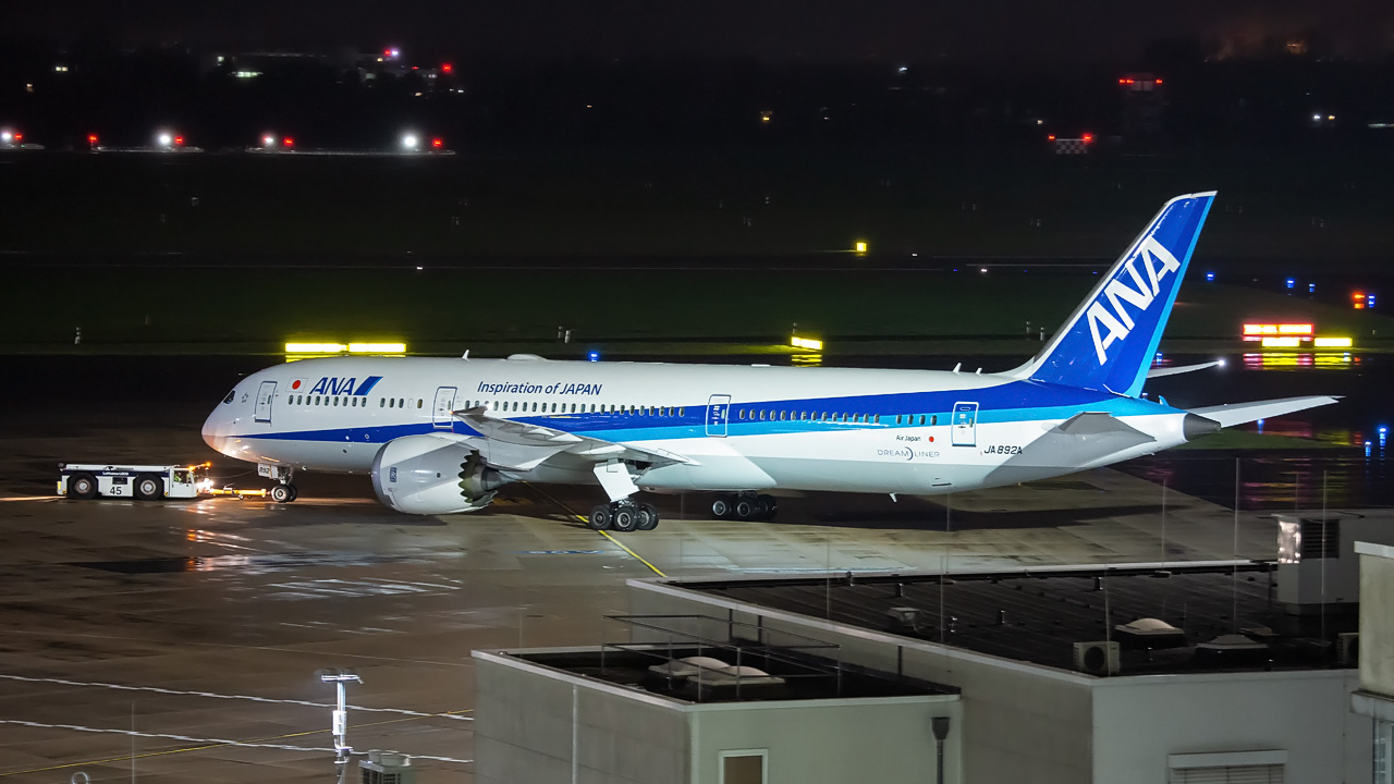 JA892A All Nippon Airways (ANA) Boeing 787-9