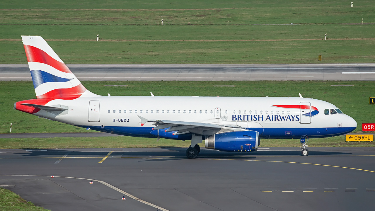 G-DBCG British Airways Airbus A319-100