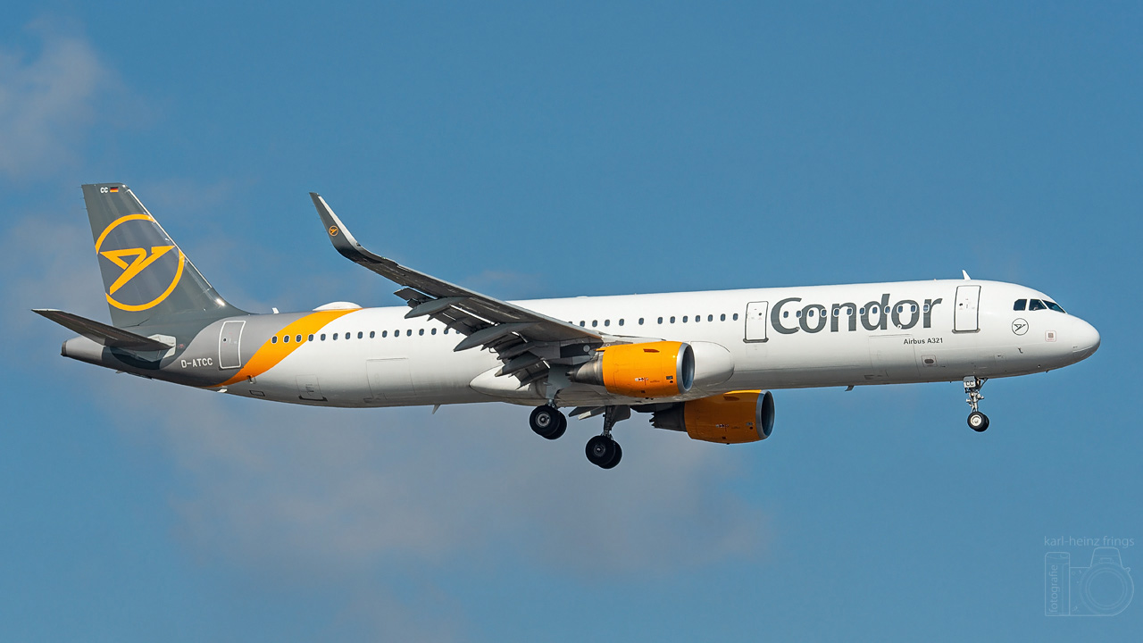 D-ATCC Condor Airbus A321-200/S