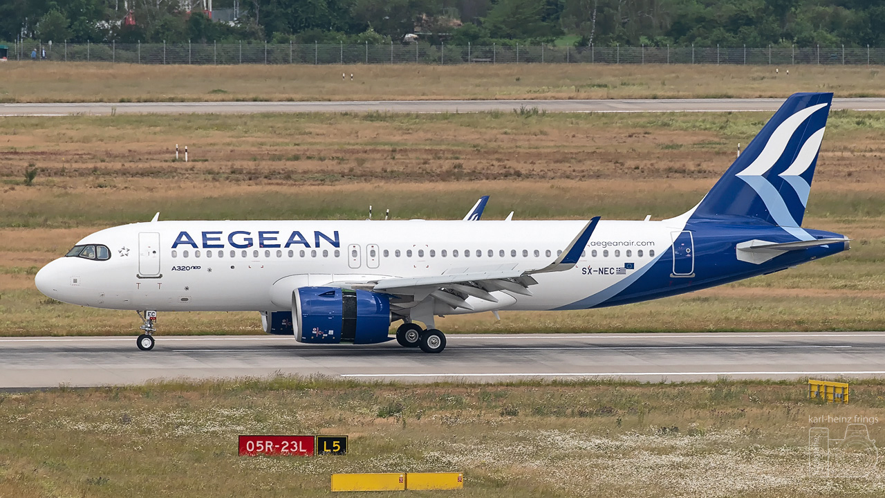 SX-NEC Aegean Airlines Airbus A320-200neo