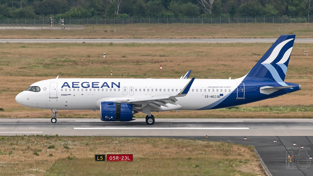 SX-NEC Aegean Airlines Airbus A320-200neo