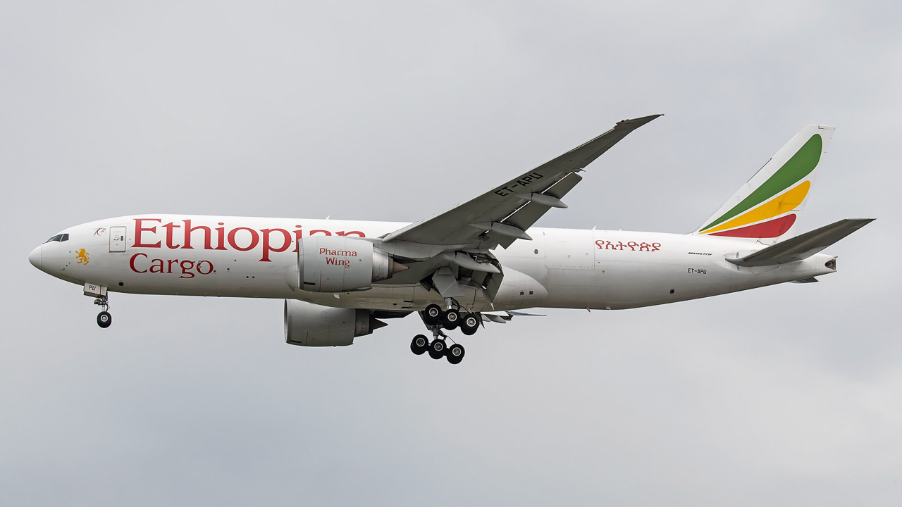 ET-APU Ethiopian Cargo Boeing 777F