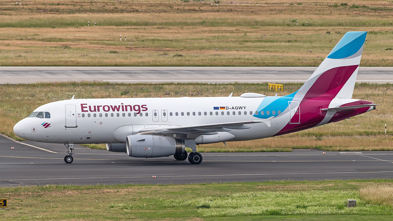 D-AGWY Eurowings Airbus A319-100