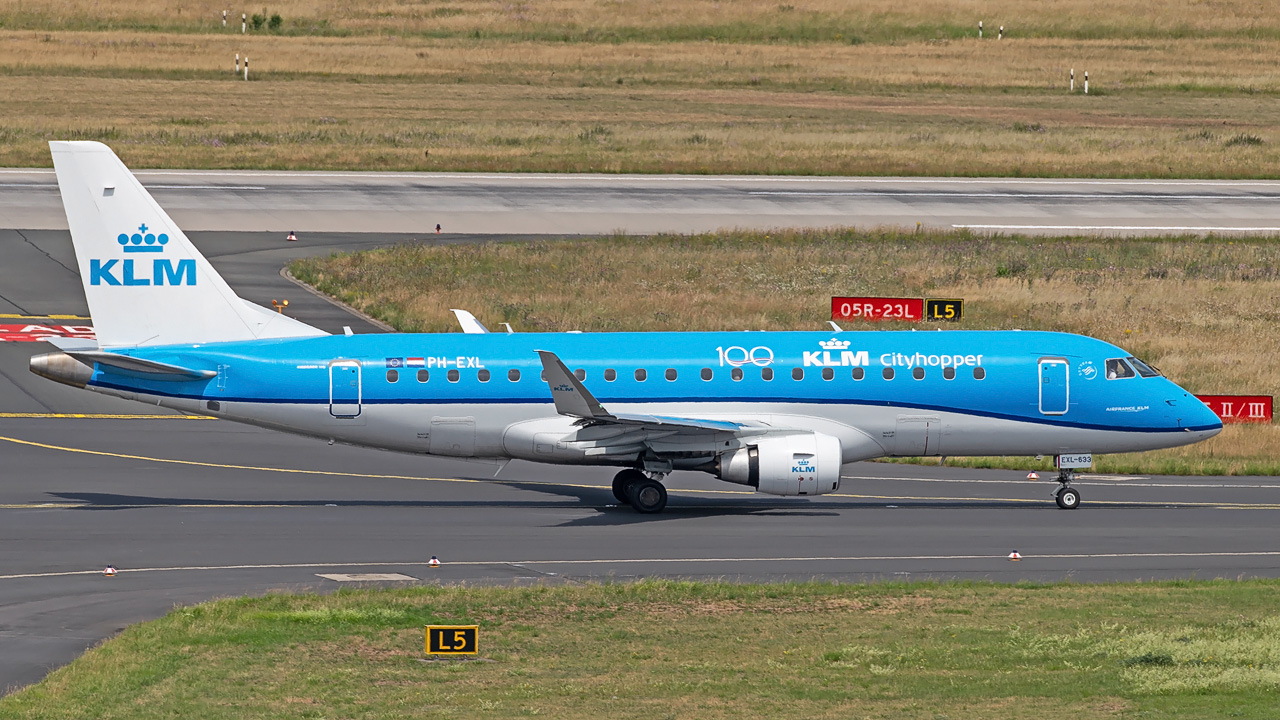 PH-EXL KLM cityhopper Embraer ERJ-175