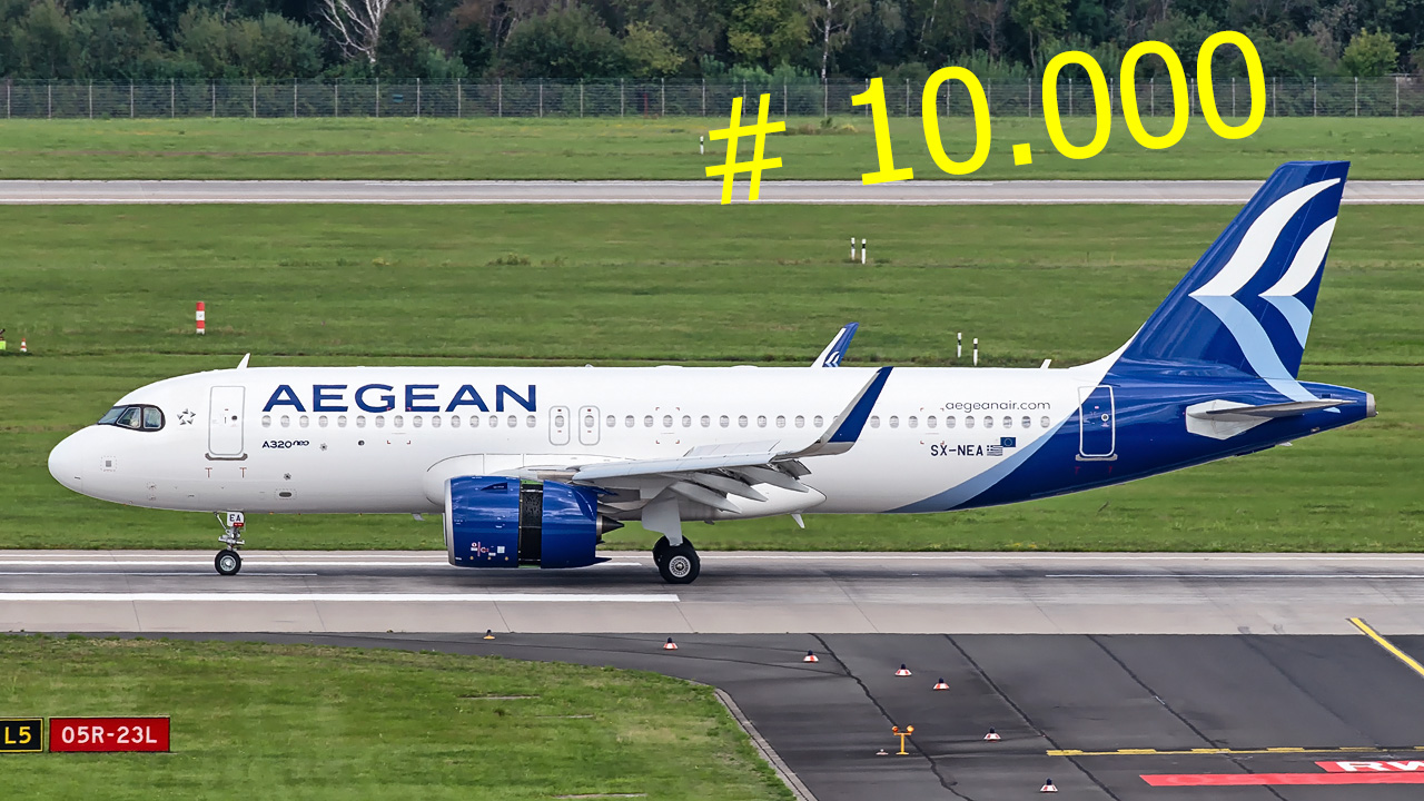 SX-NEA Aegean Airlines Airbus A320-200neo