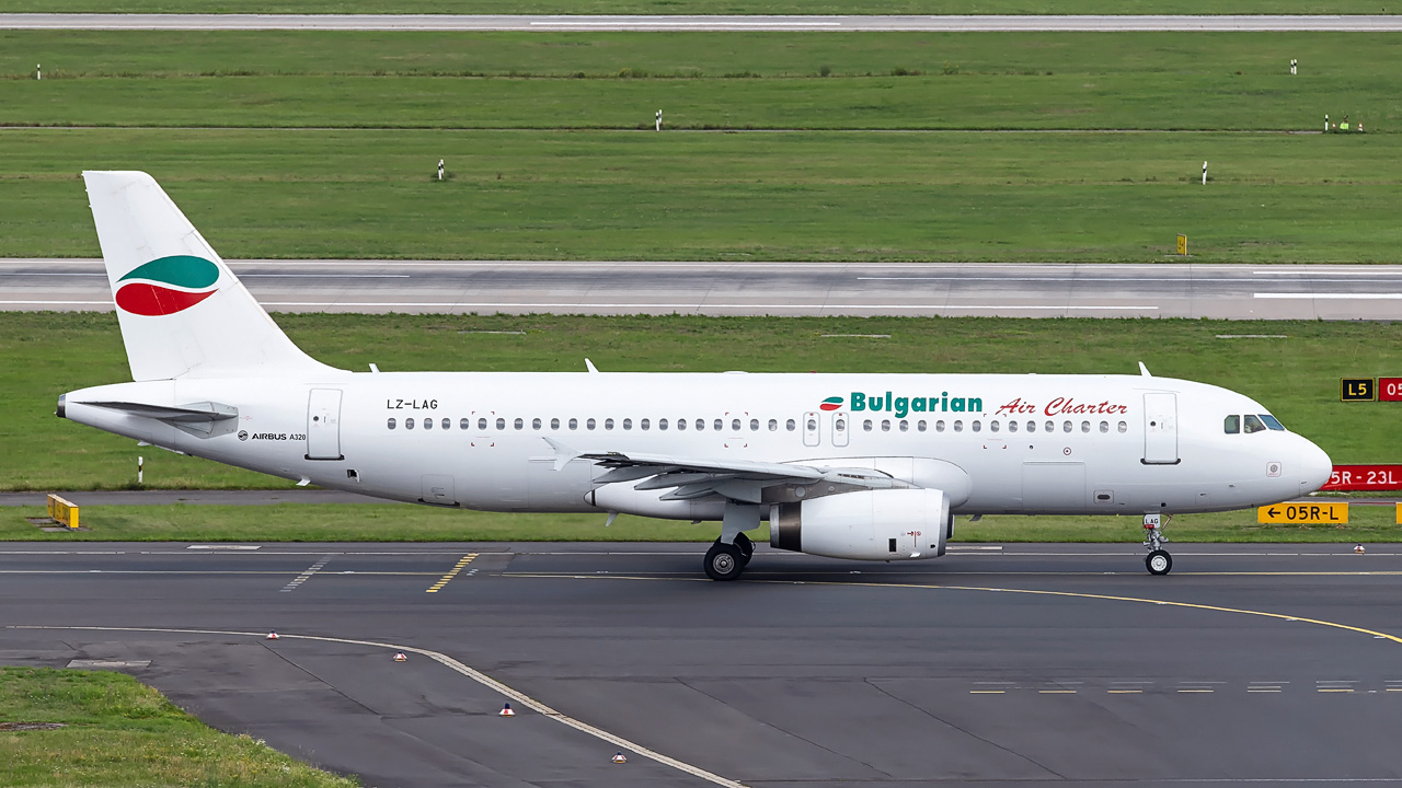 LZ-LAG Bulgarian Air Charter Airbus A320-200