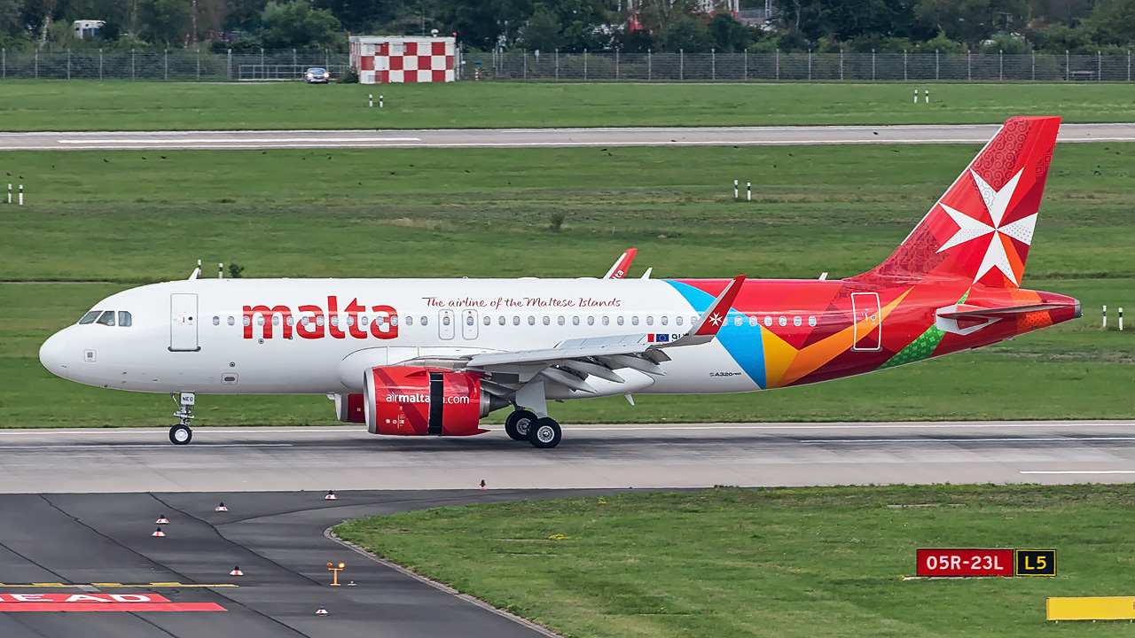 9H-NEO Air Malta Airbus A320-200neo