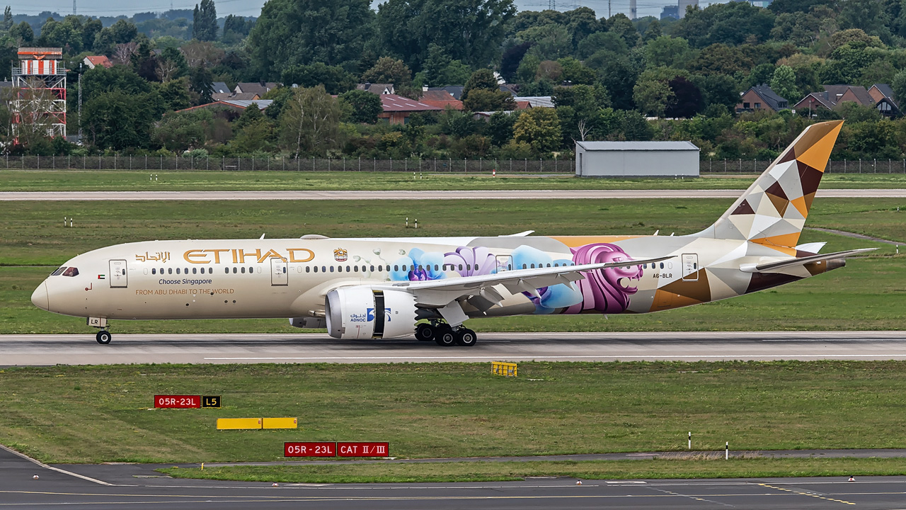 A6-BLR Etihad Airways Boeing 787-9