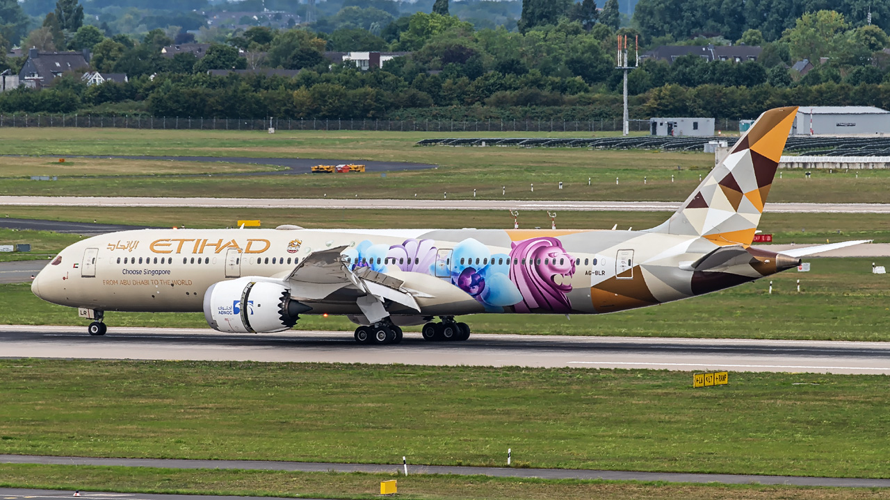 A6-BLR Etihad Airways Boeing 787-9