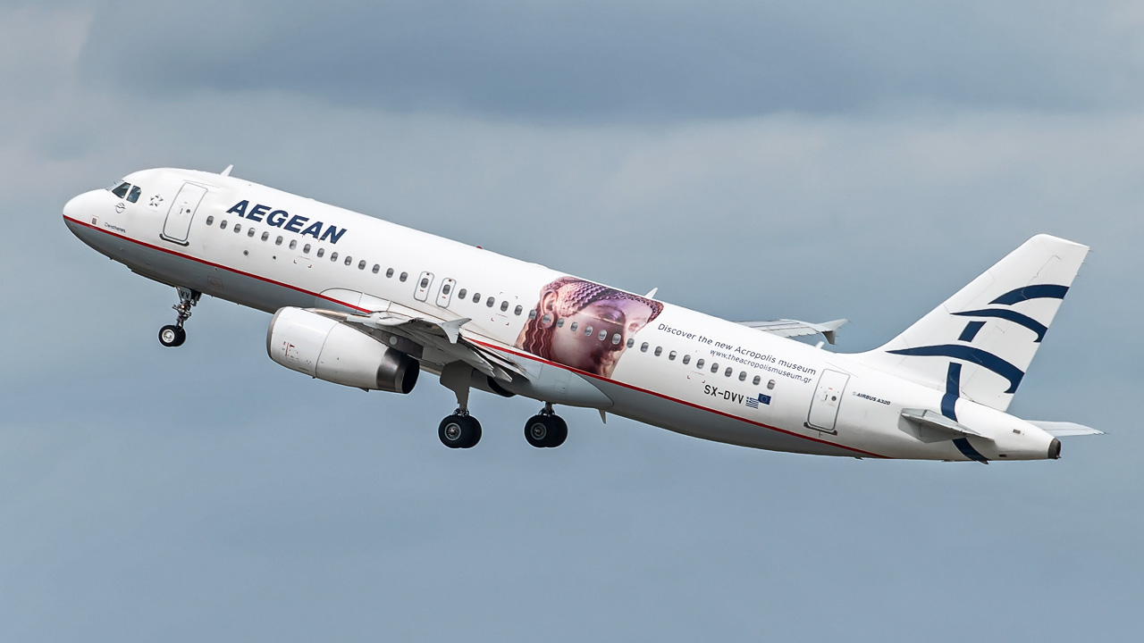 SX-DVV Aegean Airlines Airbus A320-200