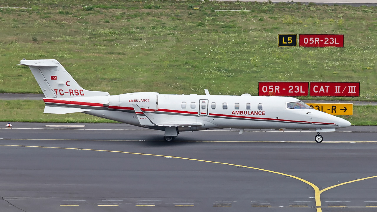 TC-RSC Turkey Ministry of Health Learjet 45