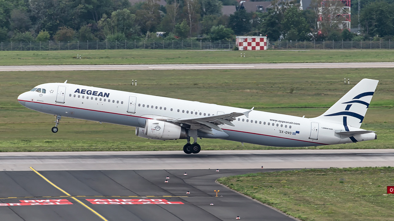 SX-DVO Aegean Airlines Airbus A321-200