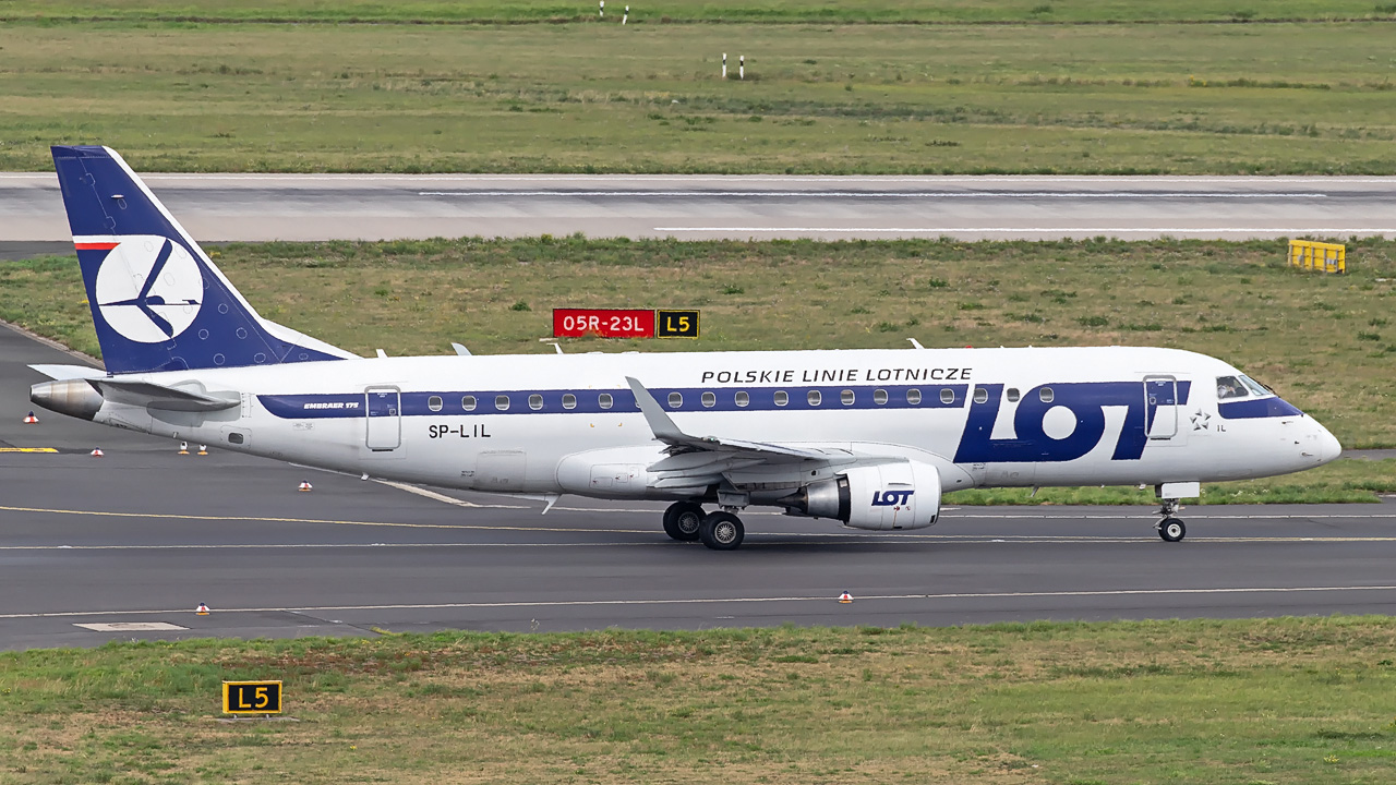 SP-LIL LOT Polish Airlines Embraer ERJ-175