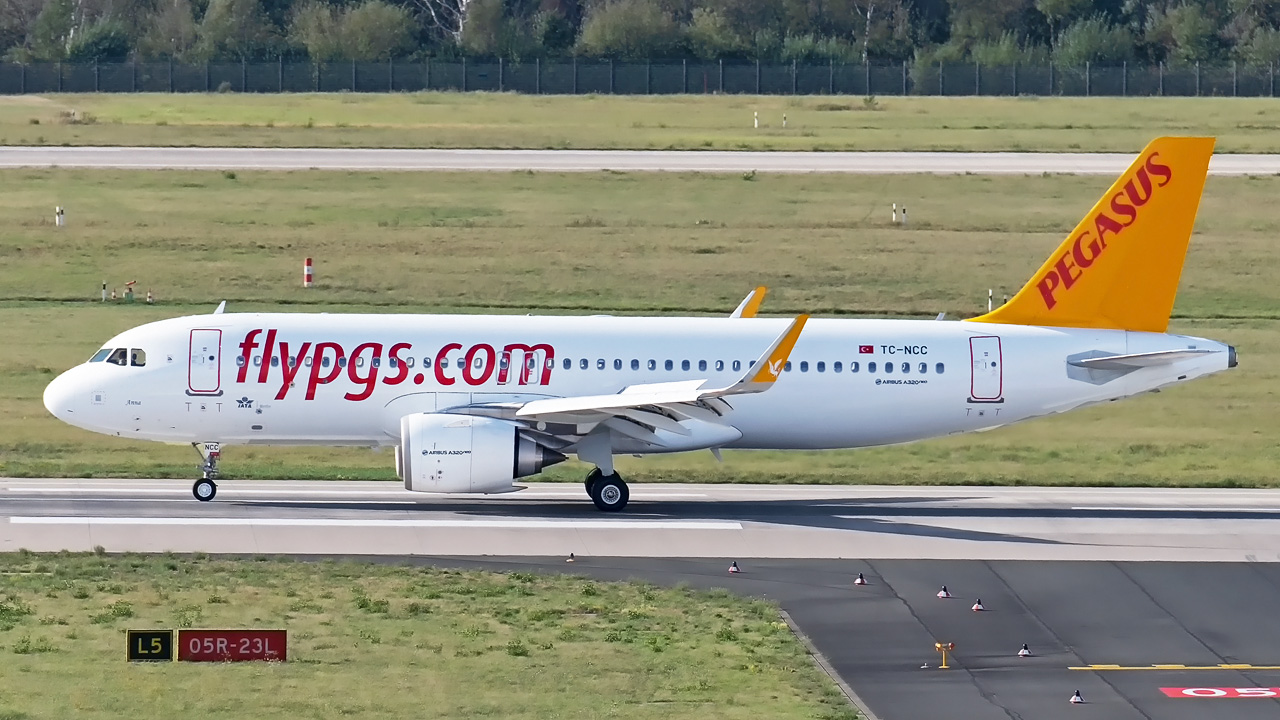 TC-NCC Pegasus Airlines Airbus A320-200neo