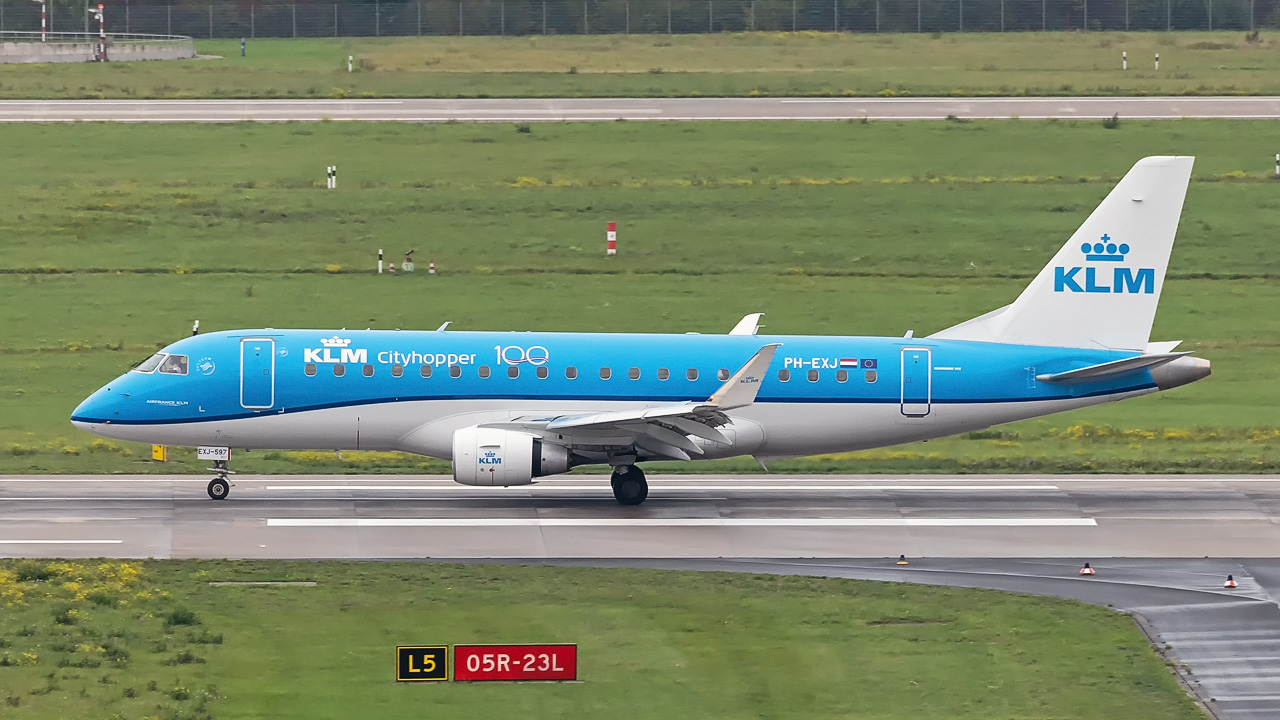 PH-EXJ KLM cityhopper Embraer ERJ-175