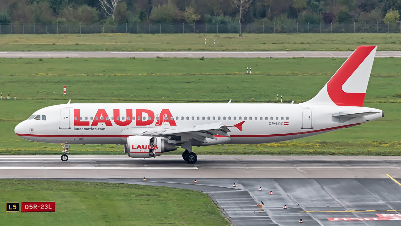 OE-LOX Laudamotion Airbus A320-200