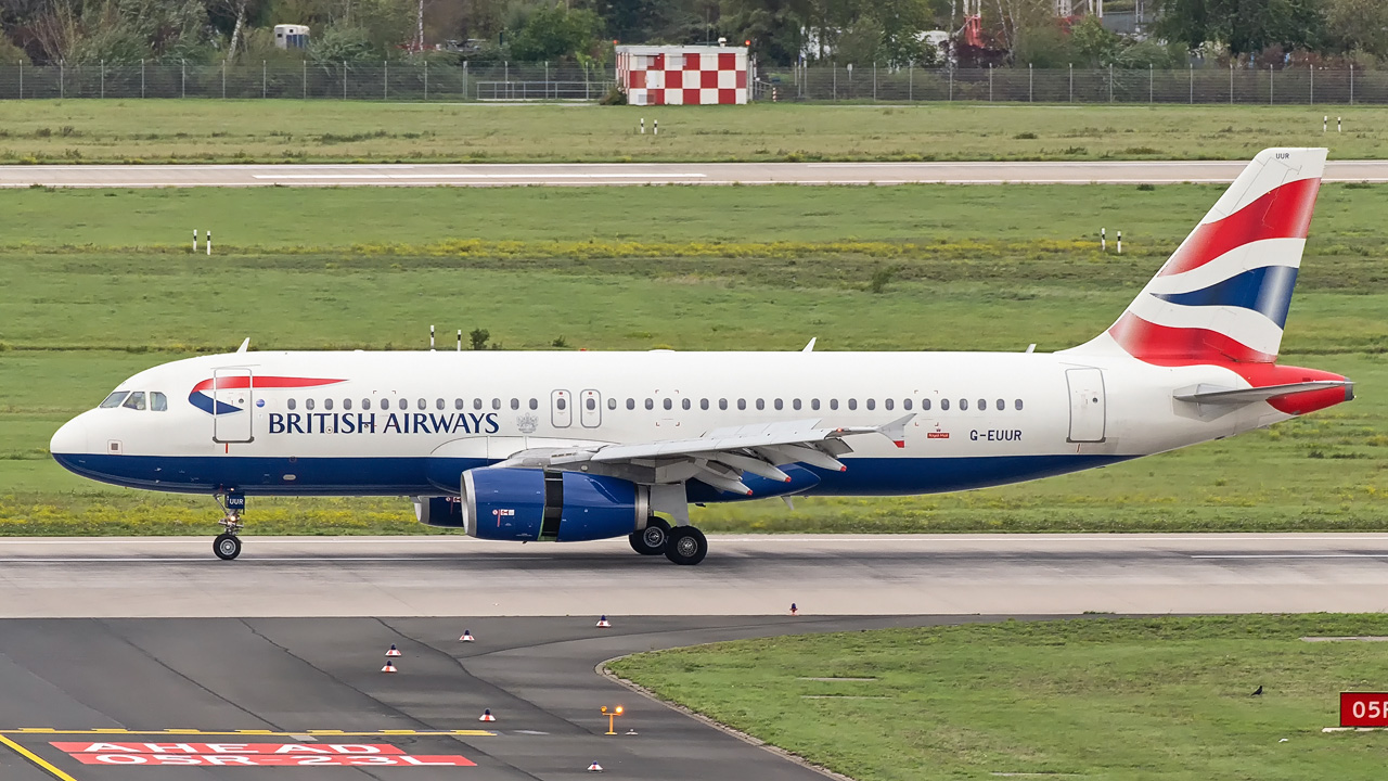 G-EUUR Britsh Airways Airbus A320-200